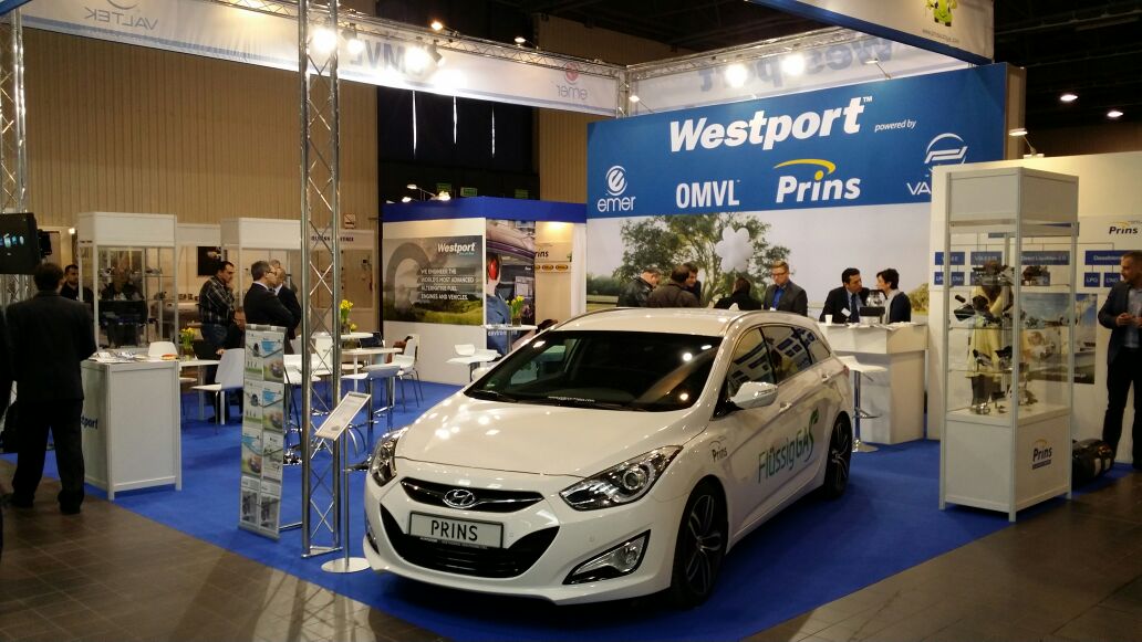 Prins en Westport award winnaar GasShow 2015 Prins Autogassystemen BV